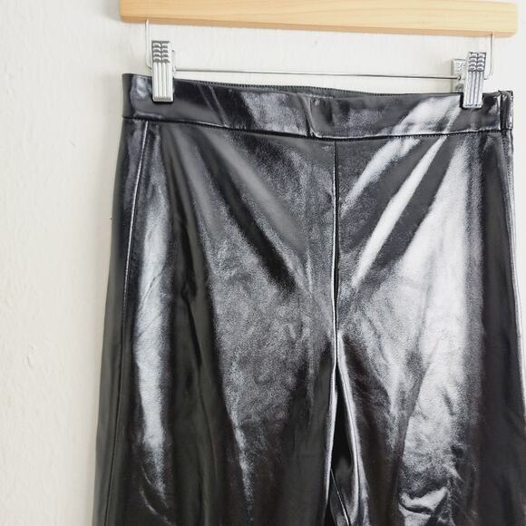 NWT Blank NYC The Baxter Black Faux Leather Ankle Pants High Rise 26 - Picture 6 of 14